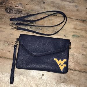Purse wristlet Wvu West Virginia bluebag crossbody
